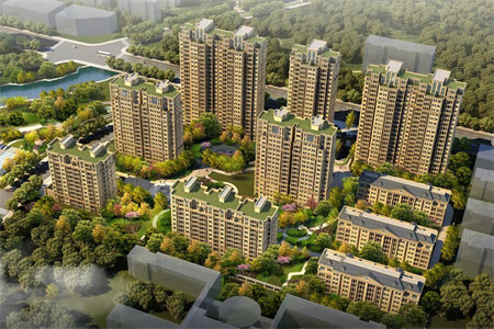 城北大自然花苑，豪华装修，房东诚心卖，有一个车位和车库。